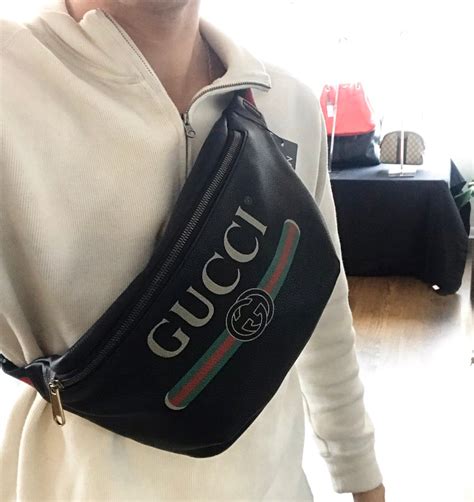 gucci men's retro logo belt bag fanny pack|Gucci Belt Bags for Men .